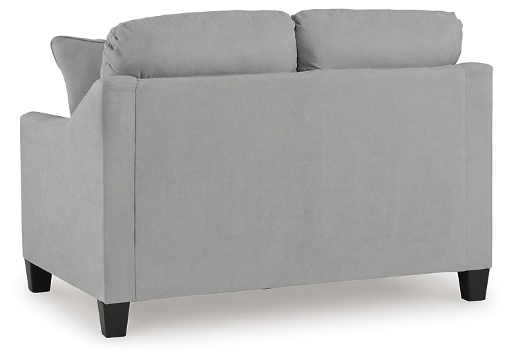 Sofá, loveseat, silla y otomana Adlai