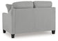 Sofá, loveseat, silla y otomana Adlai
