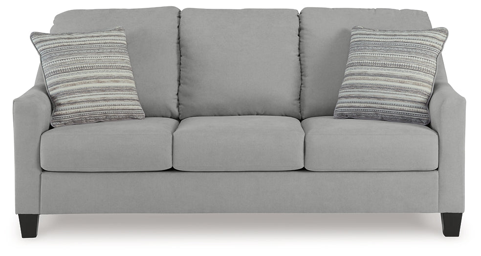 Sofá, loveseat, silla y otomana Adlai