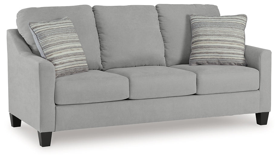 Sofá, loveseat, silla y otomana Adlai