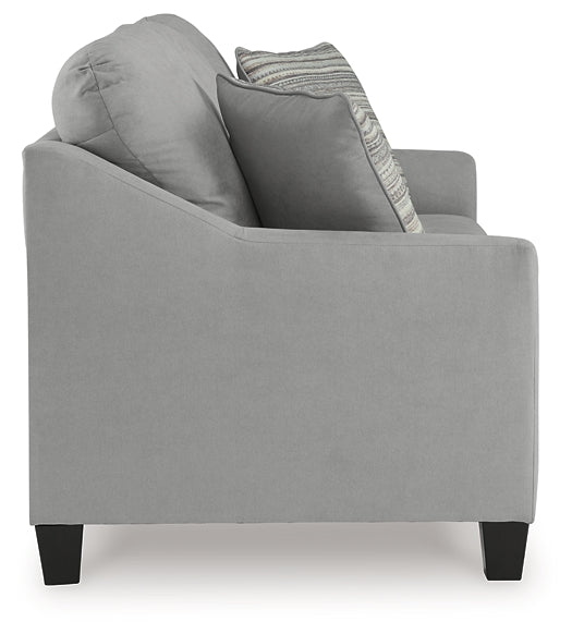 Sofá, loveseat, silla y otomana Adlai