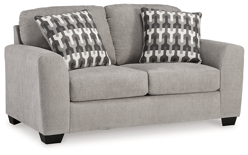 Sofá, loveseat, silla y otomana Avenal Park