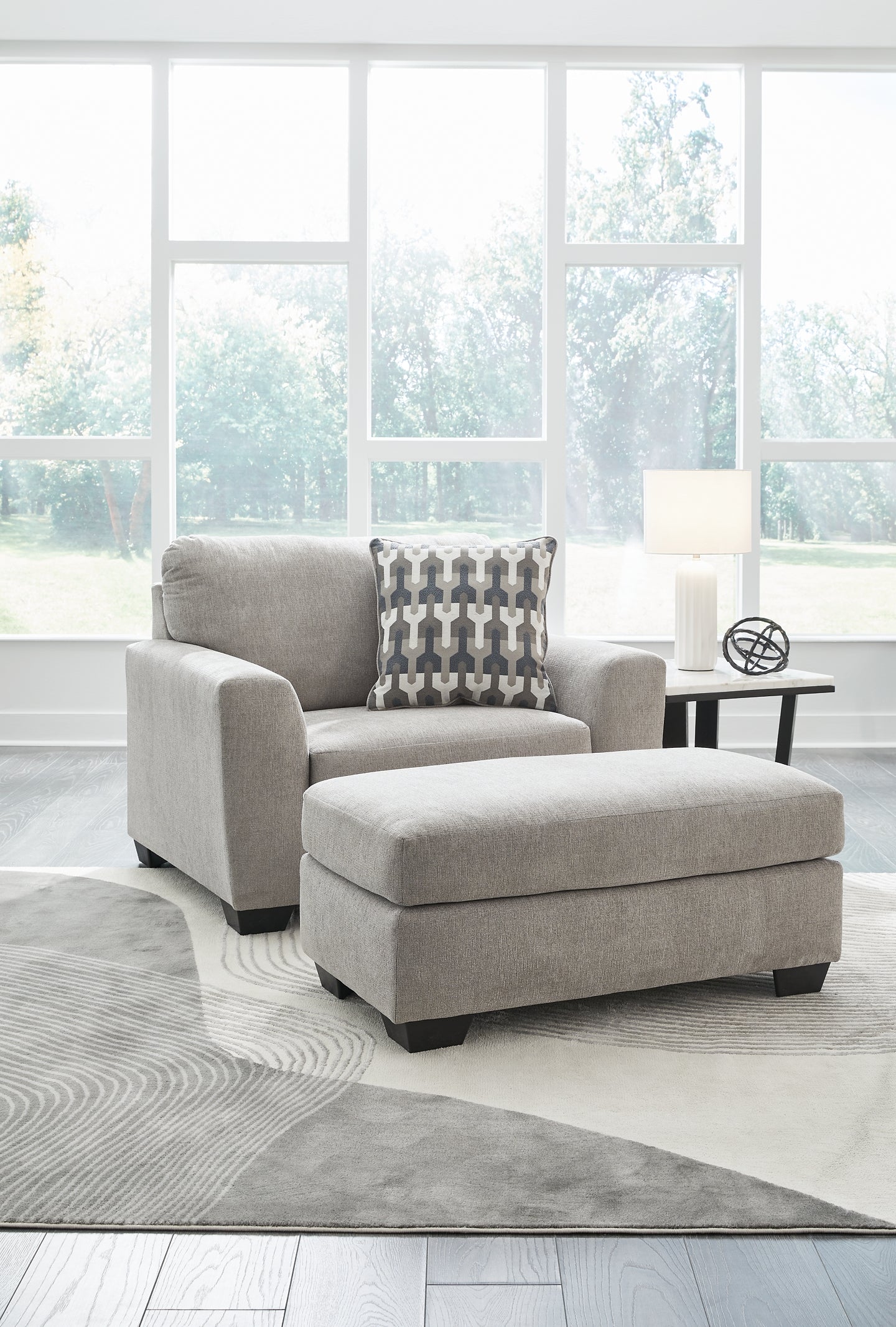 Sofá, loveseat, silla y otomana Avenal Park
