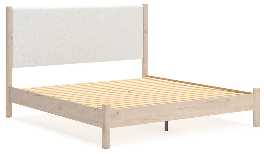 Ashley Express - Cama tapizada Cadmori