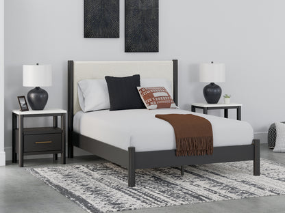 Ashley Express - Cama tapizada Cadmori