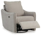 Sillón reclinable eléctrico giratorio McBurg