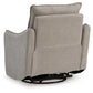 Sillón reclinable eléctrico giratorio McBurg