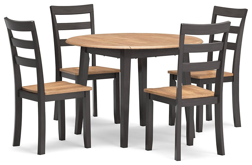 Ashley Express - Mesa de comedor Gesthaven y 4 sillas