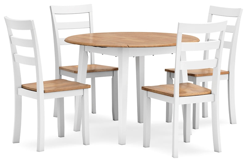 Ashley Express - Mesa de comedor Gesthaven y 4 sillas