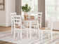 Ashley Express - Mesa de comedor Gesthaven y 4 sillas