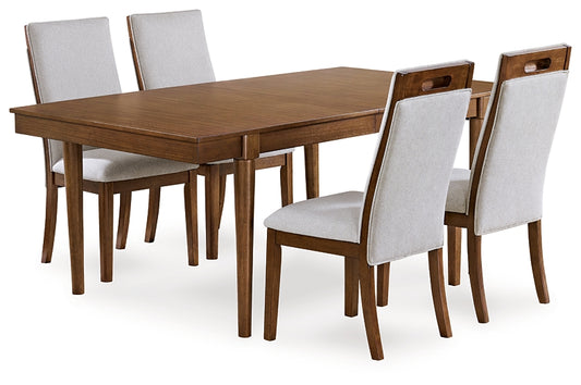 Mesa de comedor Lyncott y 4 sillas