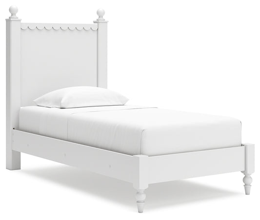 Ashley Express - Cama con paneles Mollviney
