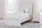 Cama con almacenamiento y paneles Mollviney