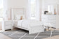 Cama con almacenamiento y paneles Mollviney
