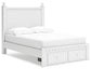 Cama con almacenamiento y paneles Mollviney