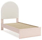 Ashley Express - Cama tapizada con paneles Wistenpine