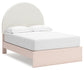 Ashley Express - Cama tapizada con paneles Wistenpine