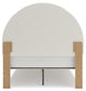 Ashley Express - Cama tapizada con paneles Wistenpine