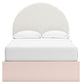 Ashley Express - Cama tapizada con paneles Wistenpine