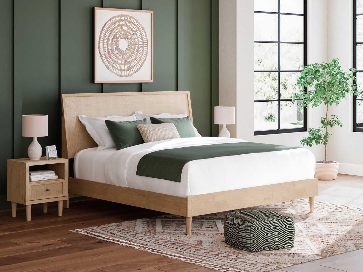 Ashley Express - Cama con paneles Cielden