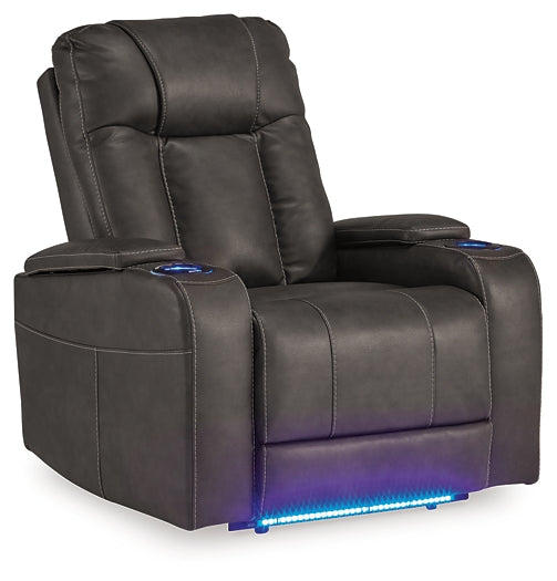 Sillón reclinable eléctrico Feazada/reposacabezas ajustable