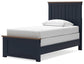 Ashley Express - Cama con paneles Landocken