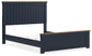 Ashley Express - Cama con paneles Landocken