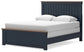 Ashley Express - Cama con paneles Landocken