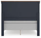 Ashley Express - Cama con paneles Landocken