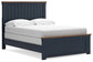 Ashley Express - Cama con paneles Landocken