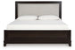 Ashley Express - Cama Queen Neymorton con paneles tapizados