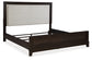 Ashley Express - Cama Queen Neymorton con paneles tapizados
