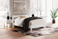 Ashley Express - Cama con plataforma y paneles Socalle
