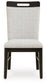 Mesa de comedor Neymorton y 8 sillas