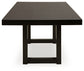 Mesa de comedor Neymorton y 8 sillas