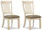 Ashley Express - Silla auxiliar UPH de comedor Bolanburg (2 unidades)