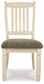 Ashley Express - Silla auxiliar UPH de comedor Bolanburg (2 unidades)
