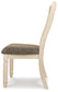 Ashley Express - Silla auxiliar UPH de comedor Bolanburg (2 unidades)
