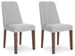 Ashley Express - Silla auxiliar Lyncott Dining UPH (2 unidades)