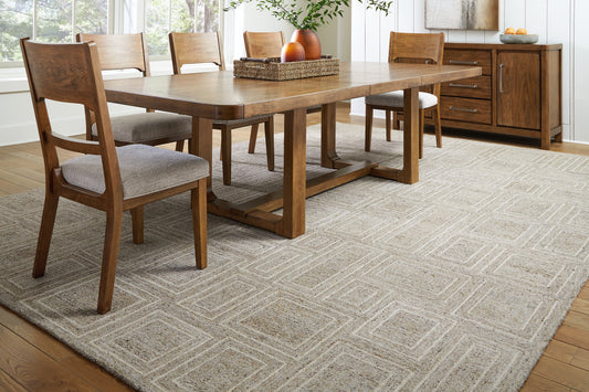 Ashley Express - Alfombra mediana Brickburgh