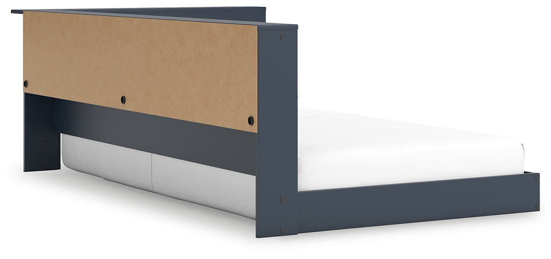 Ashley Express - Cama con almacenaje y librería Simmenfort