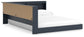 Ashley Express - Cama con almacenaje y librería Simmenfort