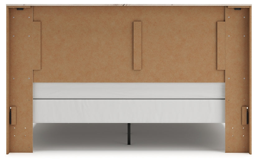 Ashley Express - Cama con paneles Lawroy