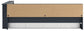Ashley Express - Cama con almacenaje y librería Simmenfort