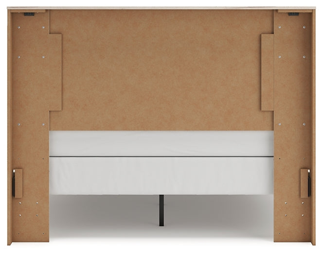 Ashley Express - Cama con paneles Lawroy