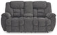 Loveseat doble recreativo Foreside con consola
