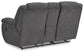 Loveseat doble recreativo Foreside con consola