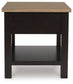 Ashley Express - Mesa auxiliar rectangular Drazmine