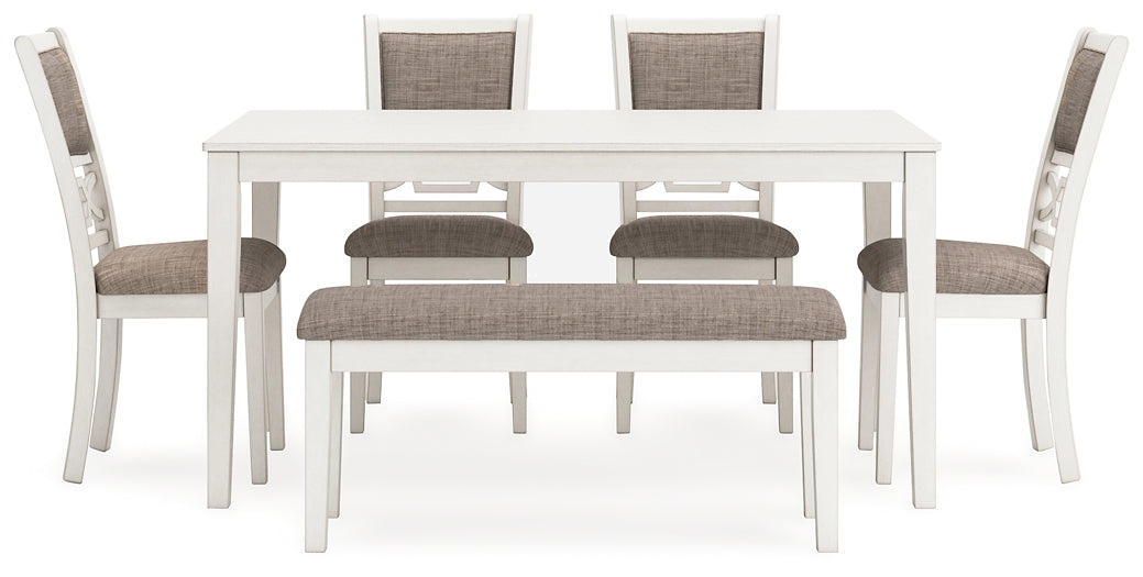 Juego de mesa de comedor Erinberg (6 piezas)