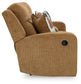 Loveseat doble recreativo Kanlow con consola